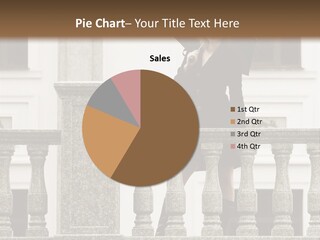 Window Lady Human PowerPoint Template