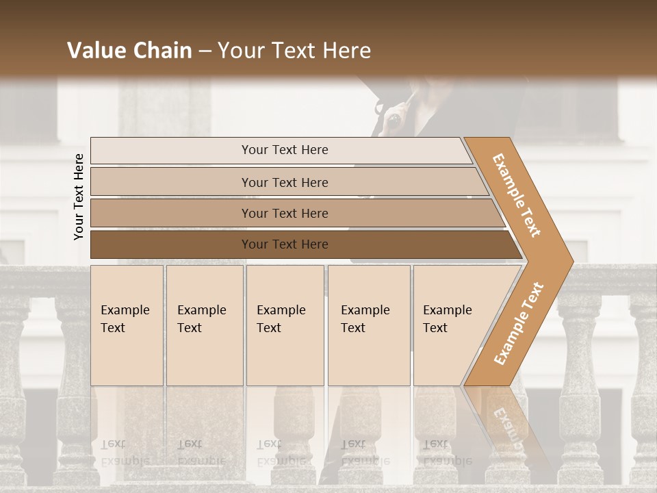 Window Lady Human PowerPoint Template