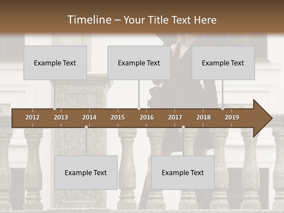 Window Lady Human PowerPoint Template