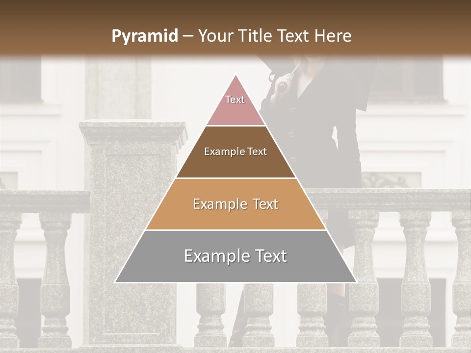 Window Lady Human PowerPoint Template