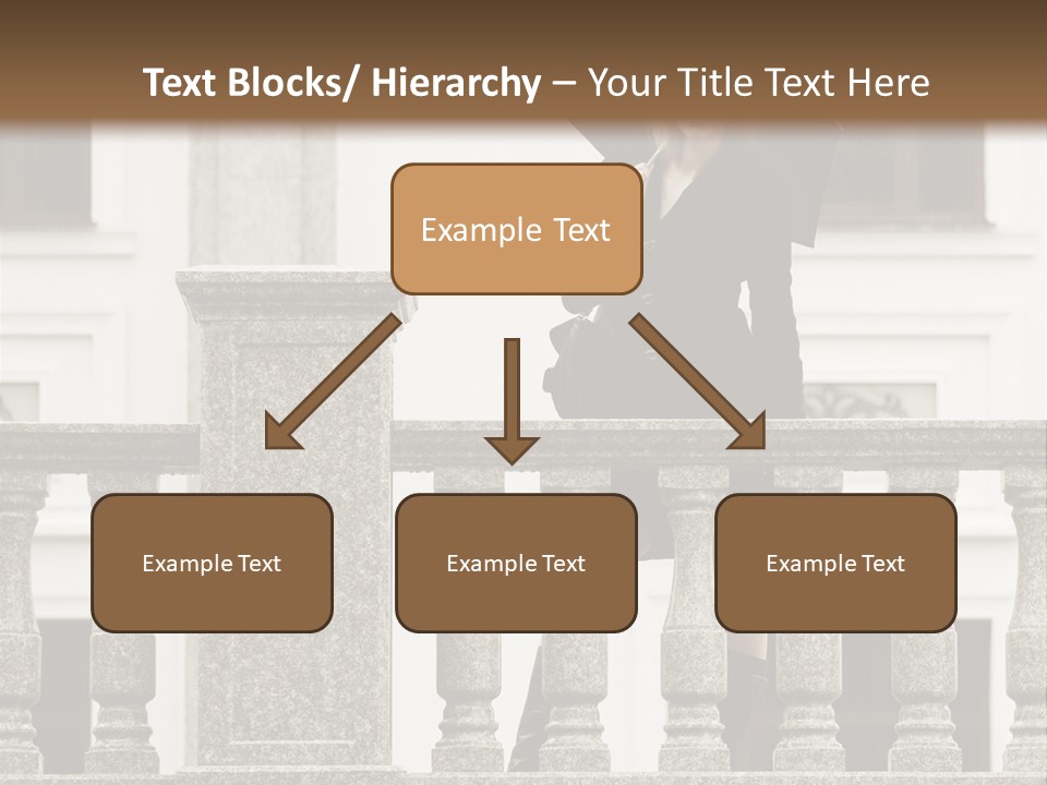 Window Lady Human PowerPoint Template