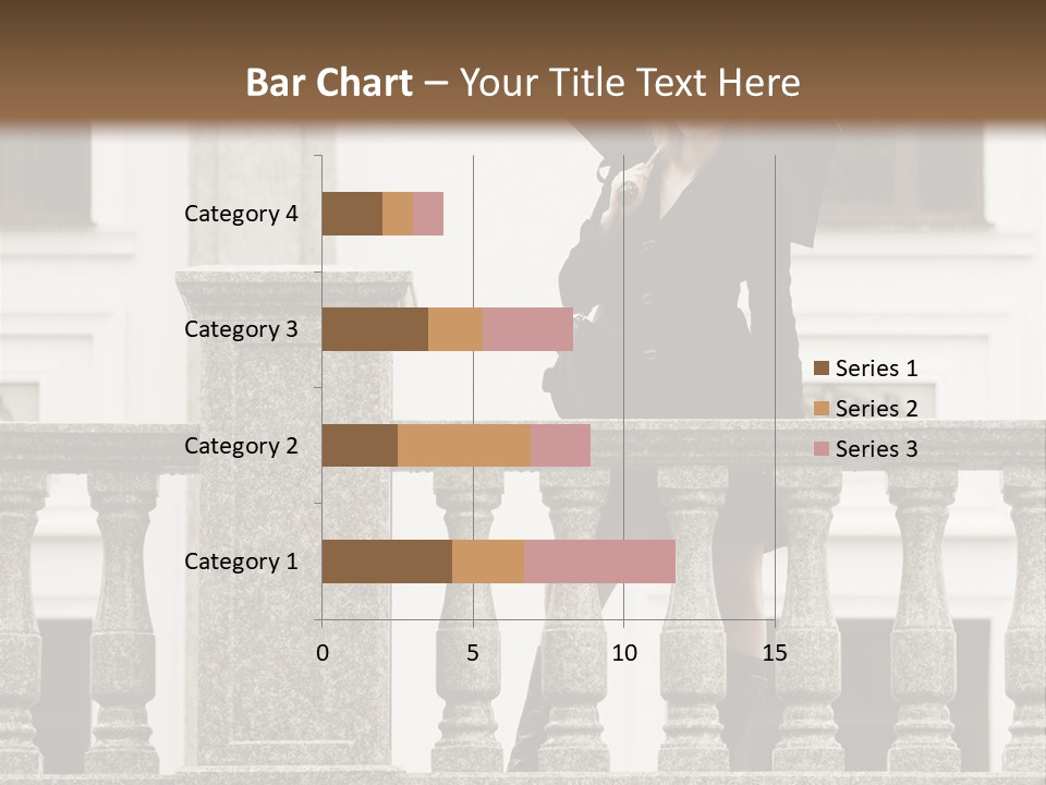 Window Lady Human PowerPoint Template