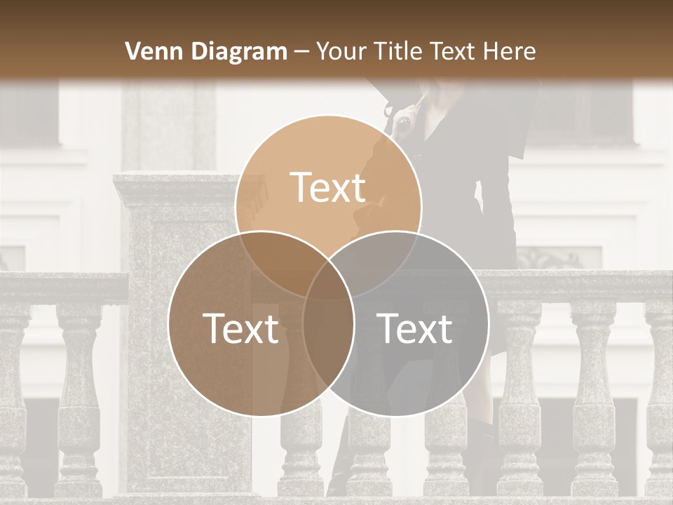 Window Lady Human PowerPoint Template