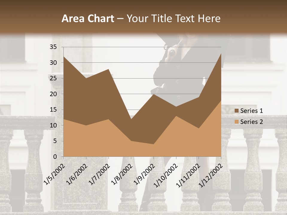 Window Lady Human PowerPoint Template
