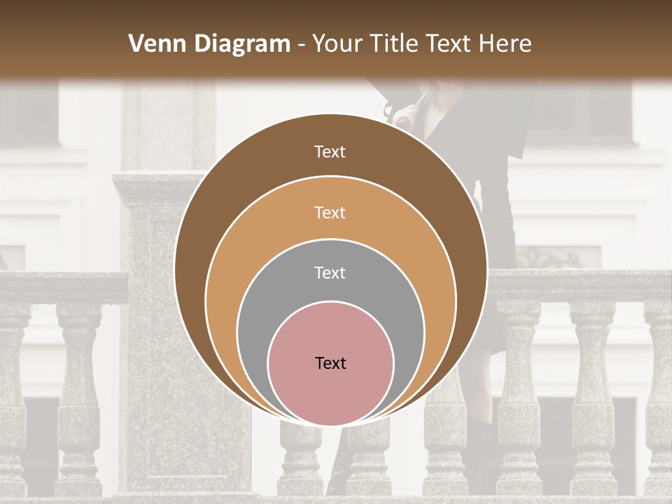 Window Lady Human PowerPoint Template