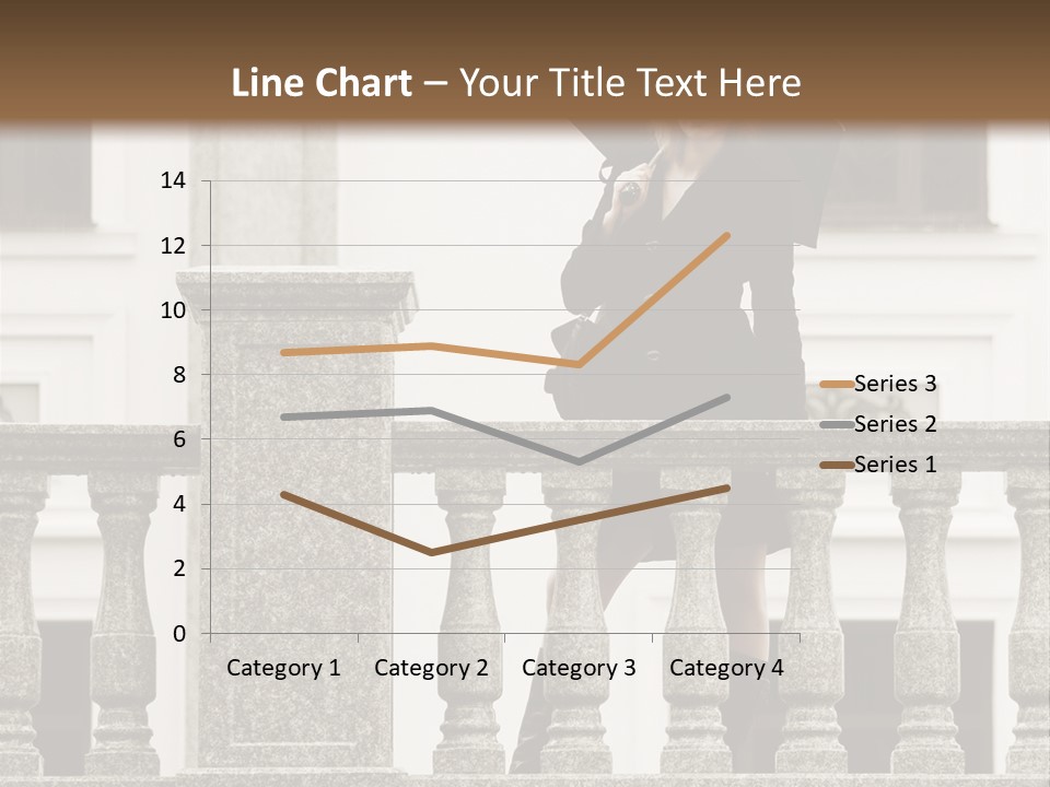 Window Lady Human PowerPoint Template