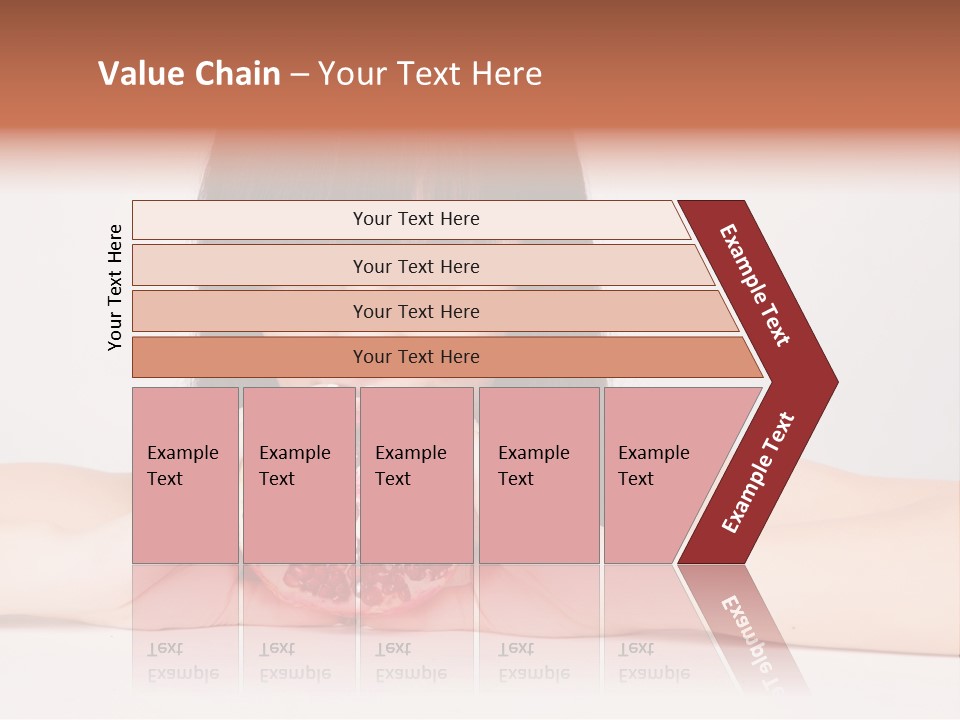 Female Hair Happy PowerPoint Template