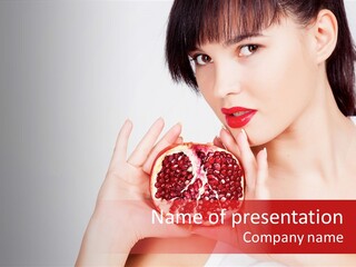 Women Person Y PowerPoint Template