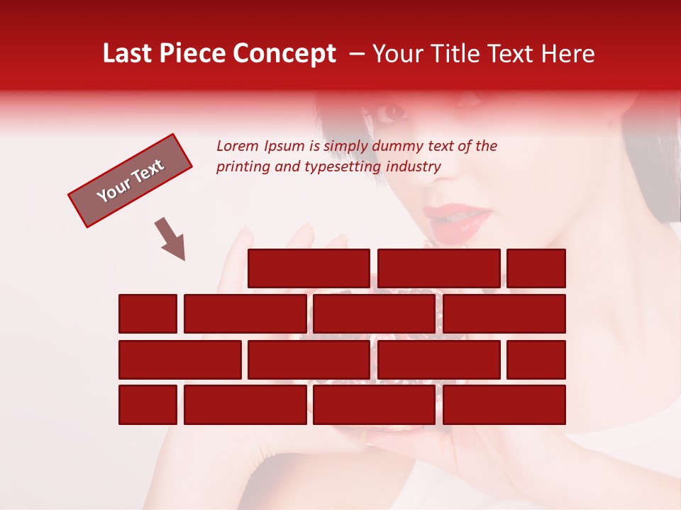 Women Person Y PowerPoint Template