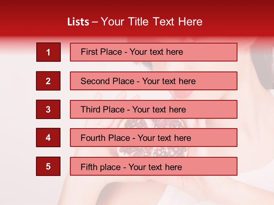 Women Person Y PowerPoint Template