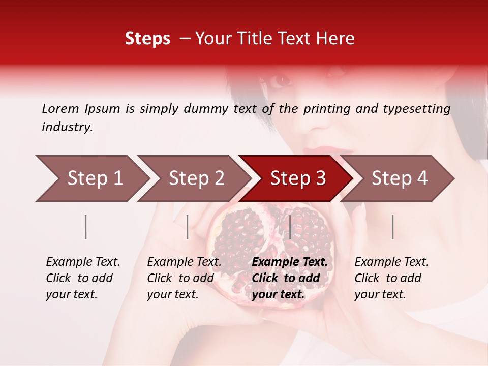 Women Person Y PowerPoint Template