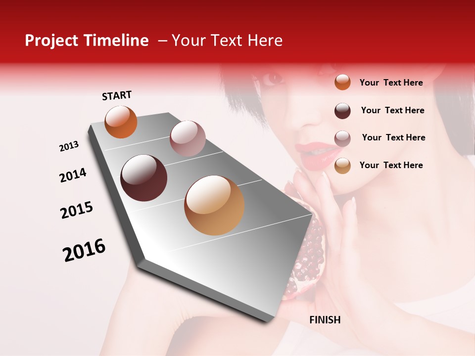 Women Person Y PowerPoint Template