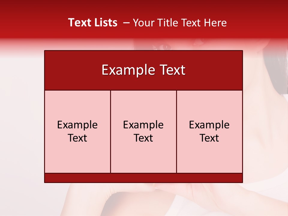 Women Person Y PowerPoint Template