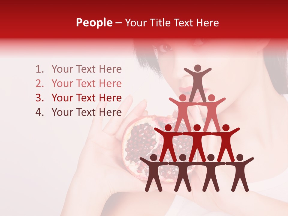 Women Person Y PowerPoint Template