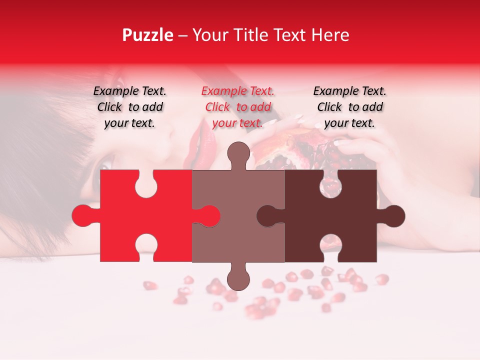 Joy Female Lady PowerPoint Template