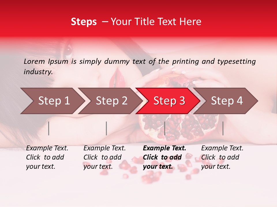 Joy Female Lady PowerPoint Template