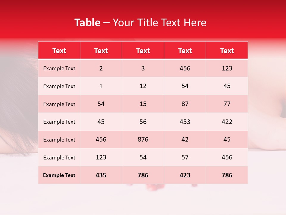 Joy Female Lady PowerPoint Template