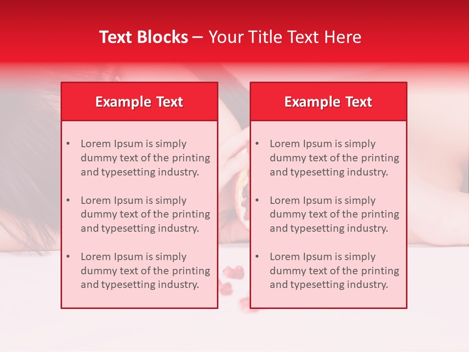 Joy Female Lady PowerPoint Template
