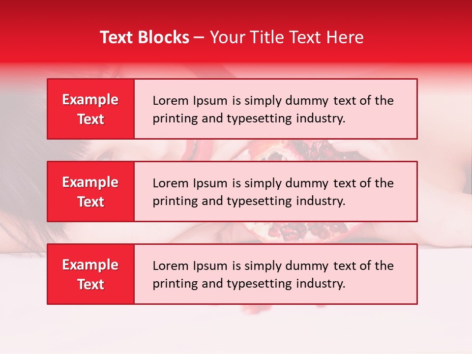 Joy Female Lady PowerPoint Template