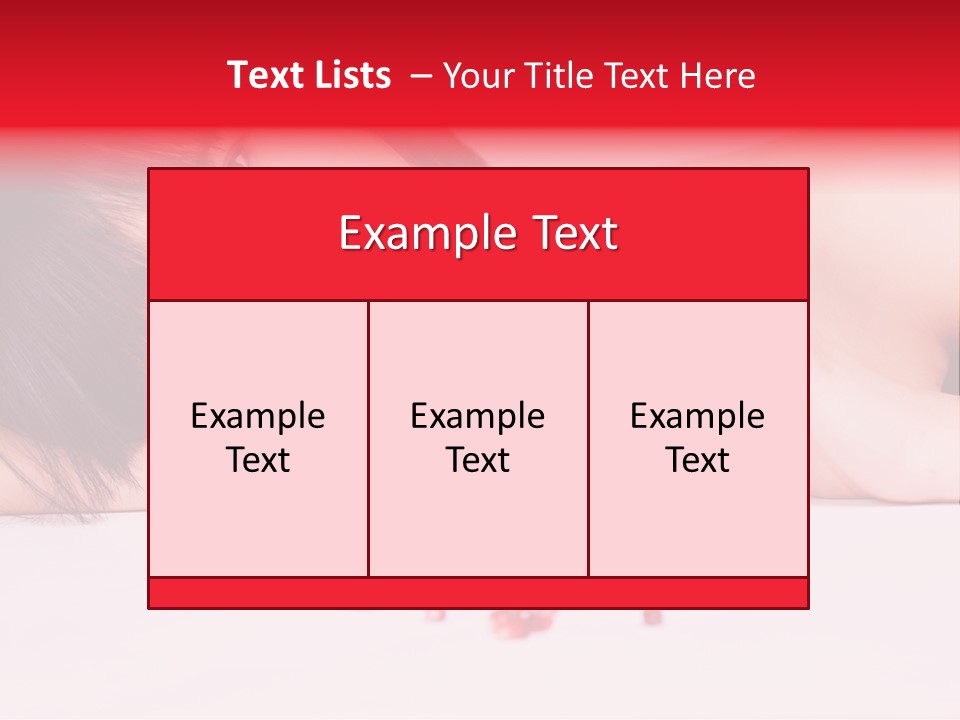 Joy Female Lady PowerPoint Template