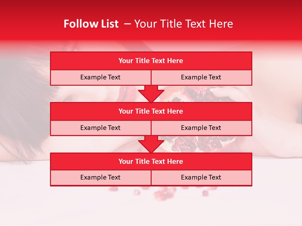 Joy Female Lady PowerPoint Template