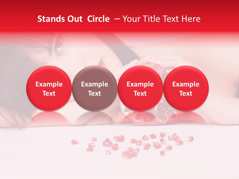 Joy Female Lady PowerPoint Template