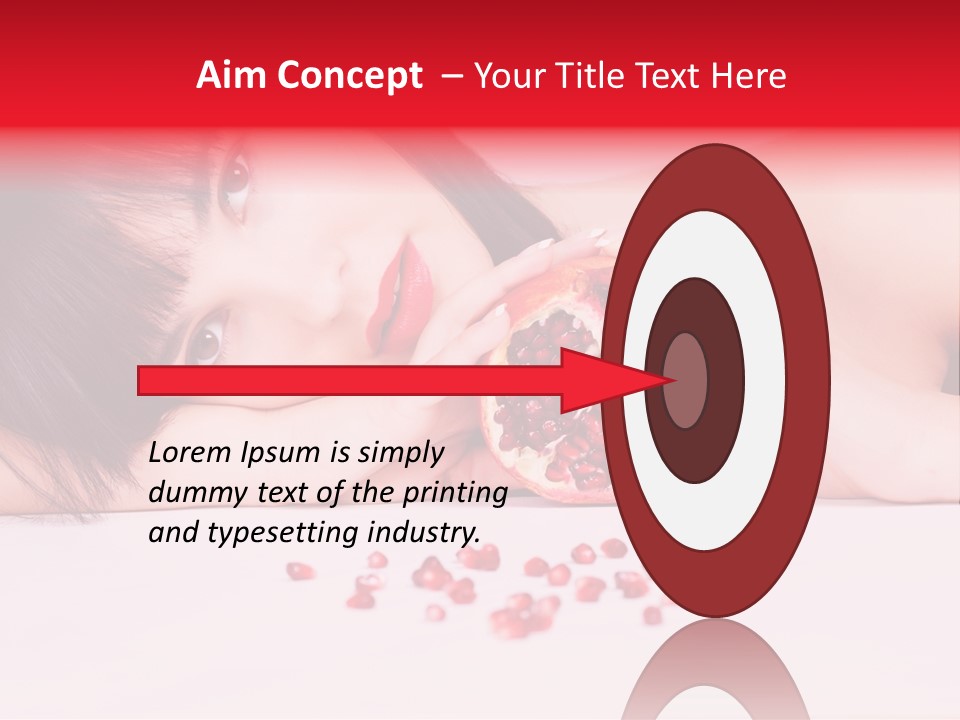 Joy Female Lady PowerPoint Template