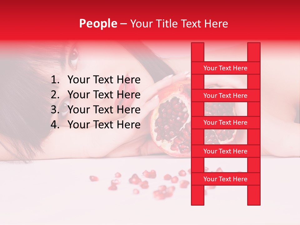 Joy Female Lady PowerPoint Template