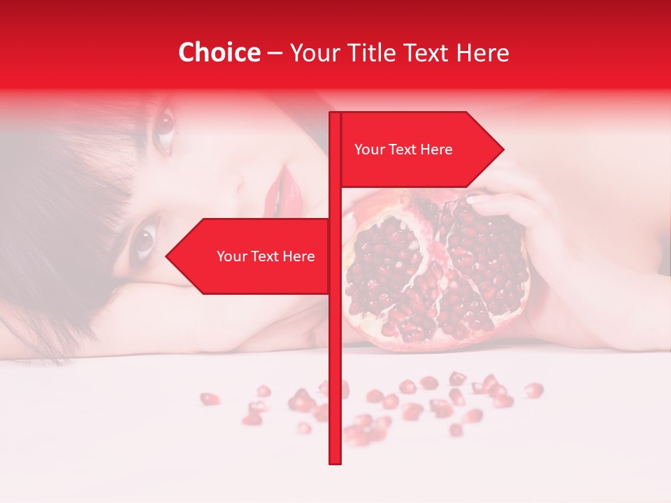 Joy Female Lady PowerPoint Template