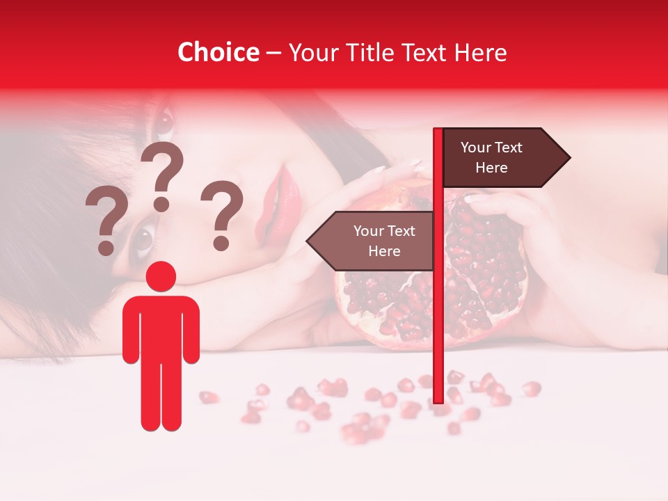 Joy Female Lady PowerPoint Template