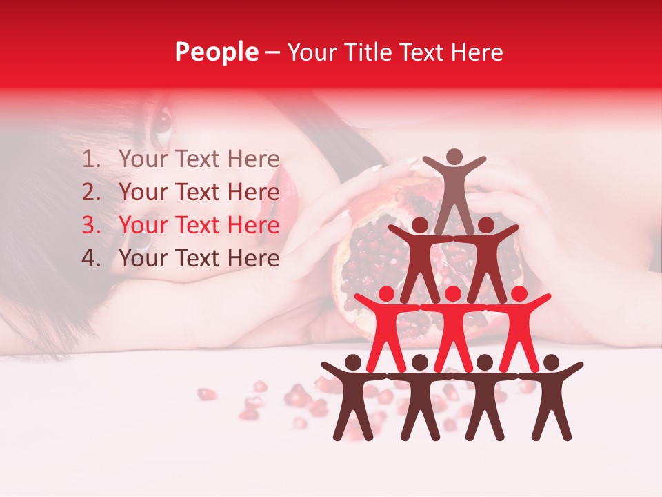 Joy Female Lady PowerPoint Template