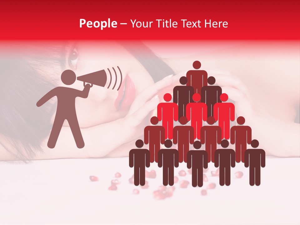 Joy Female Lady PowerPoint Template