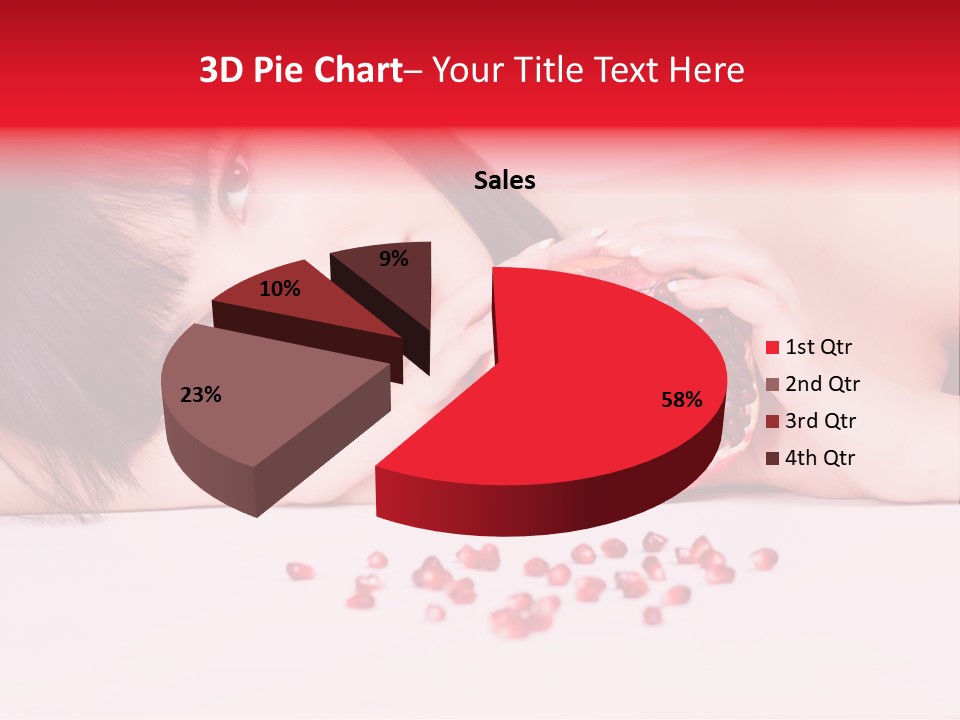 Joy Female Lady PowerPoint Template