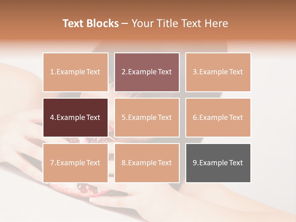 Apple Fruit Girl PowerPoint Template