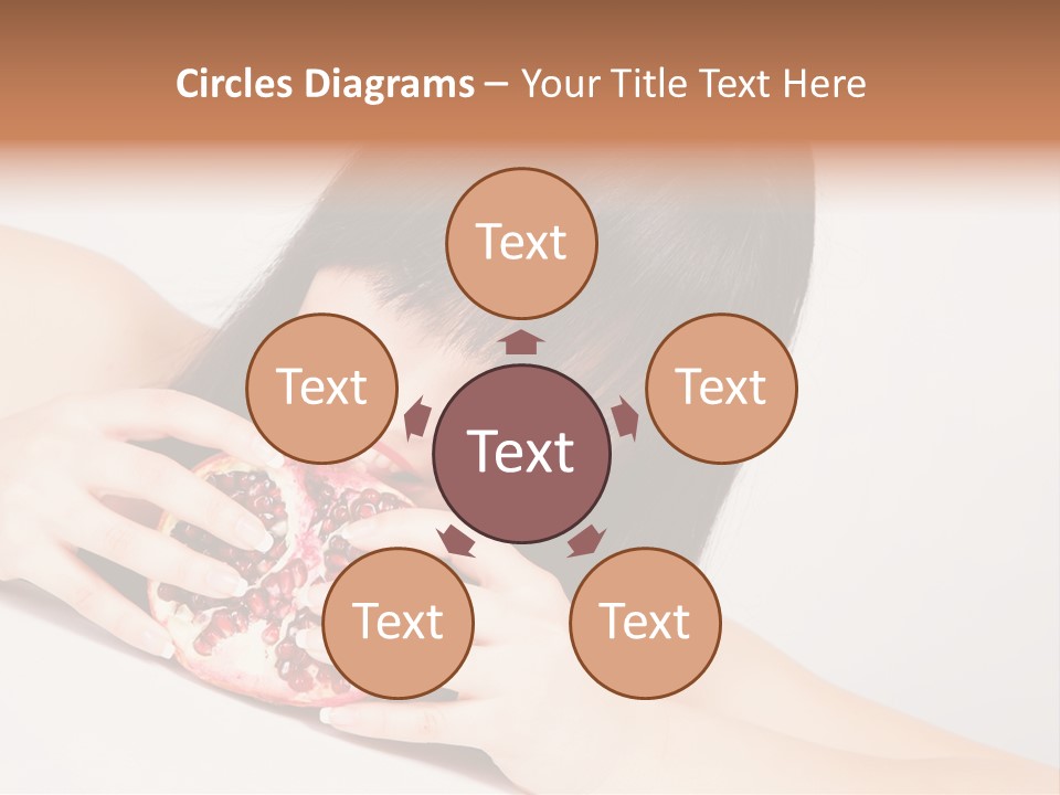 Apple Fruit Girl PowerPoint Template