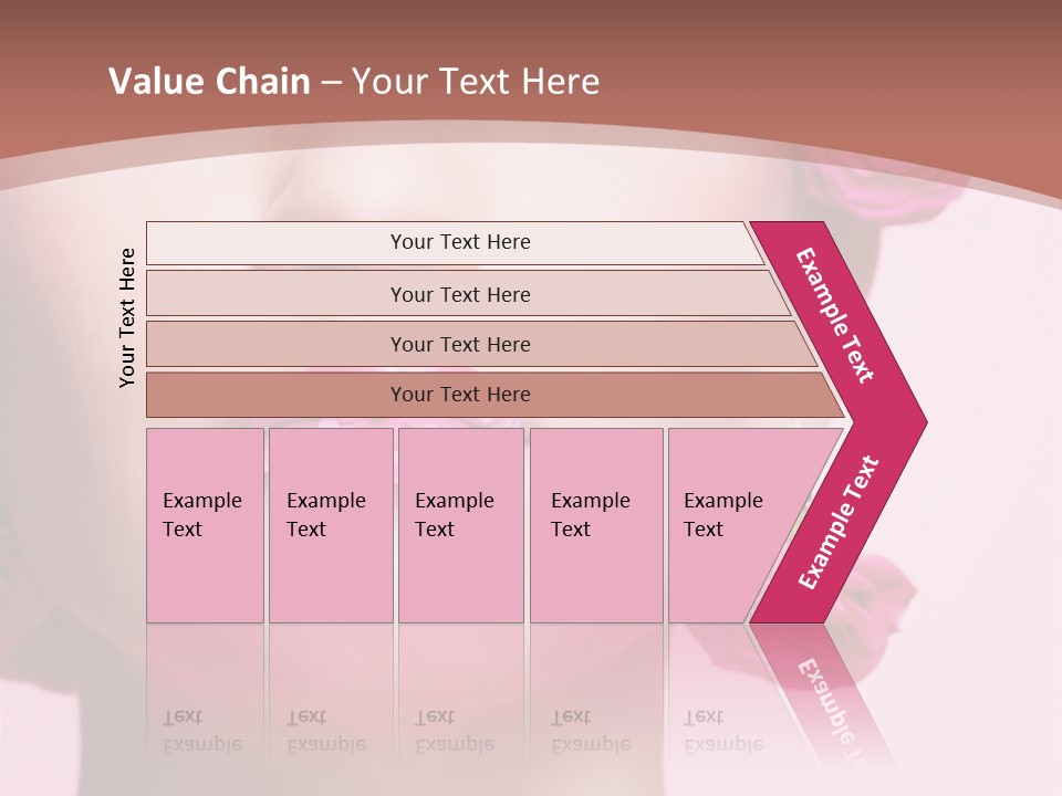 Glamorous Face Model PowerPoint Template