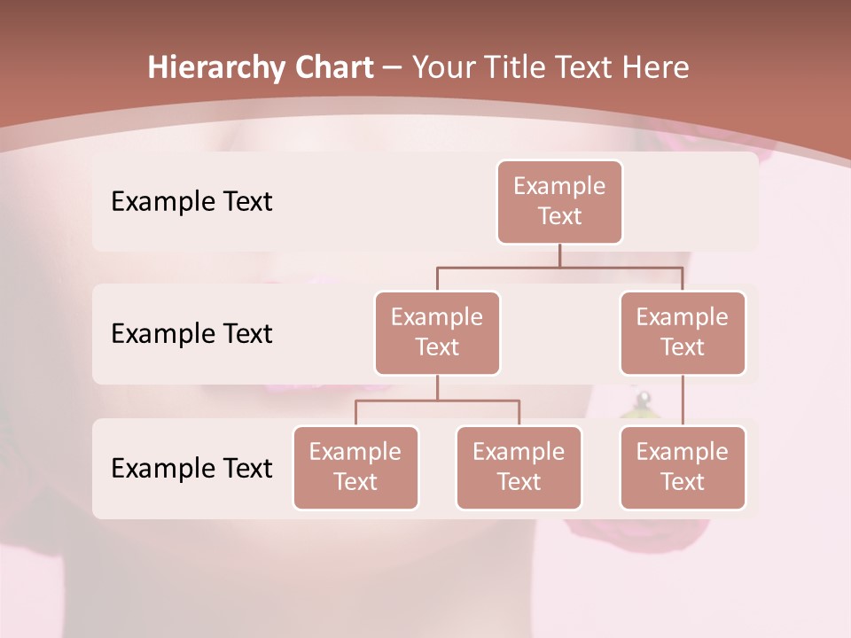 Glamorous Face Model PowerPoint Template