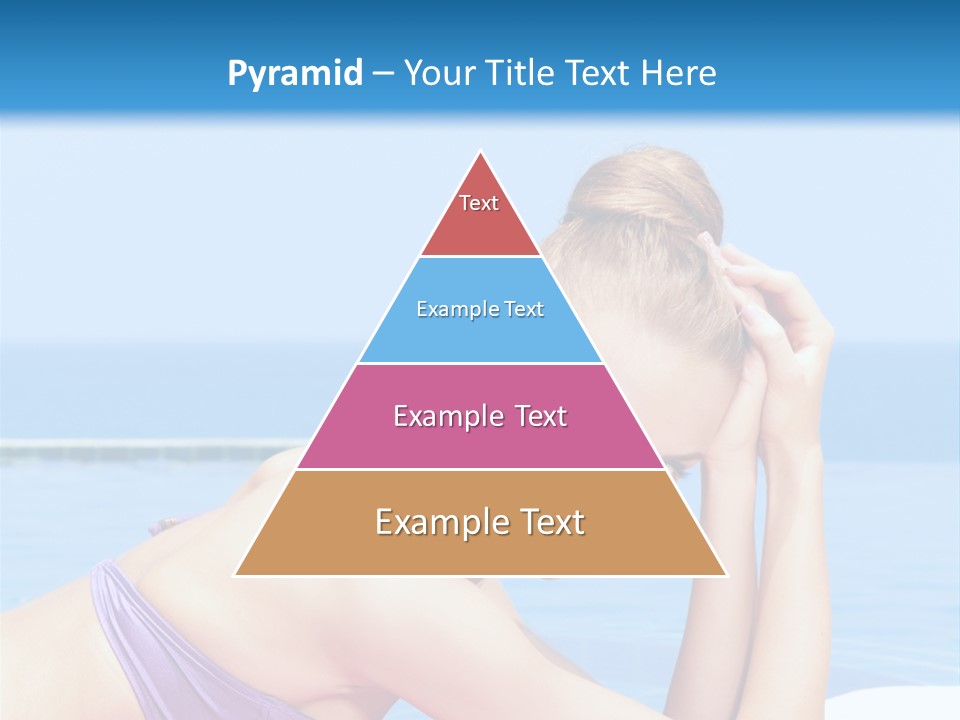 Sunshine Beautiful Laying PowerPoint Template