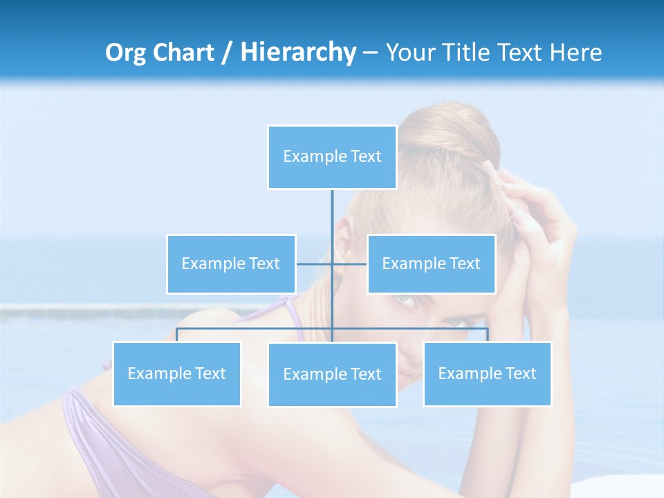 Sunshine Beautiful Laying PowerPoint Template