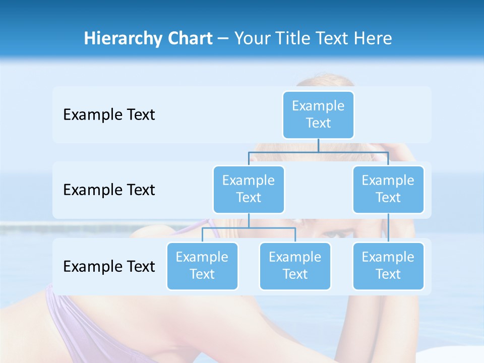 Sunshine Beautiful Laying PowerPoint Template