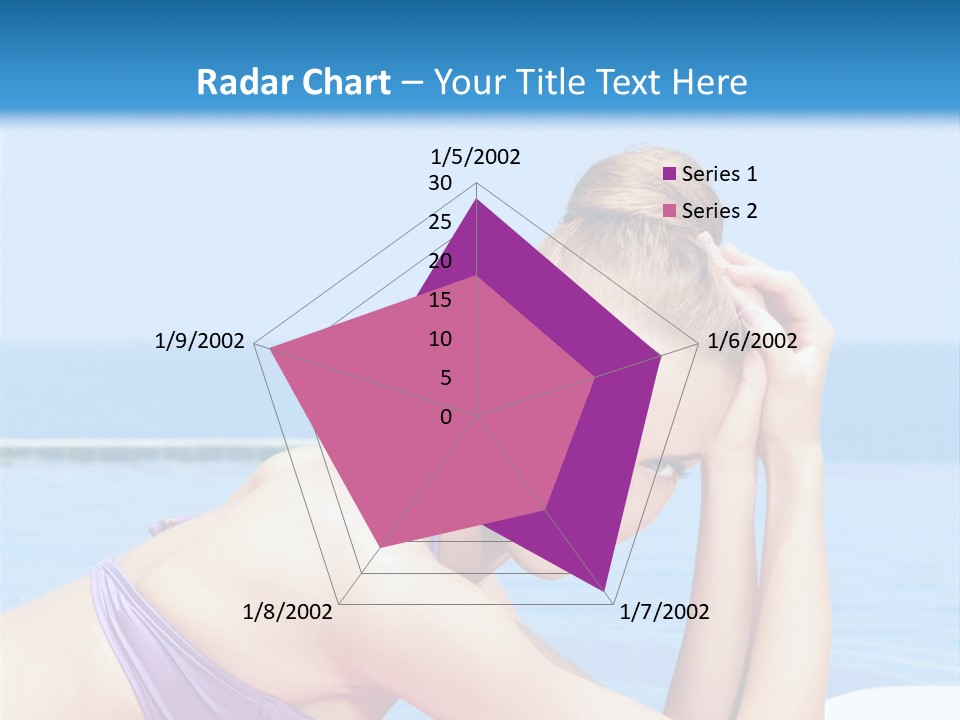 Sunshine Beautiful Laying PowerPoint Template