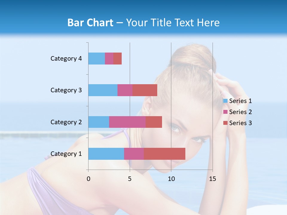 Sunshine Beautiful Laying PowerPoint Template
