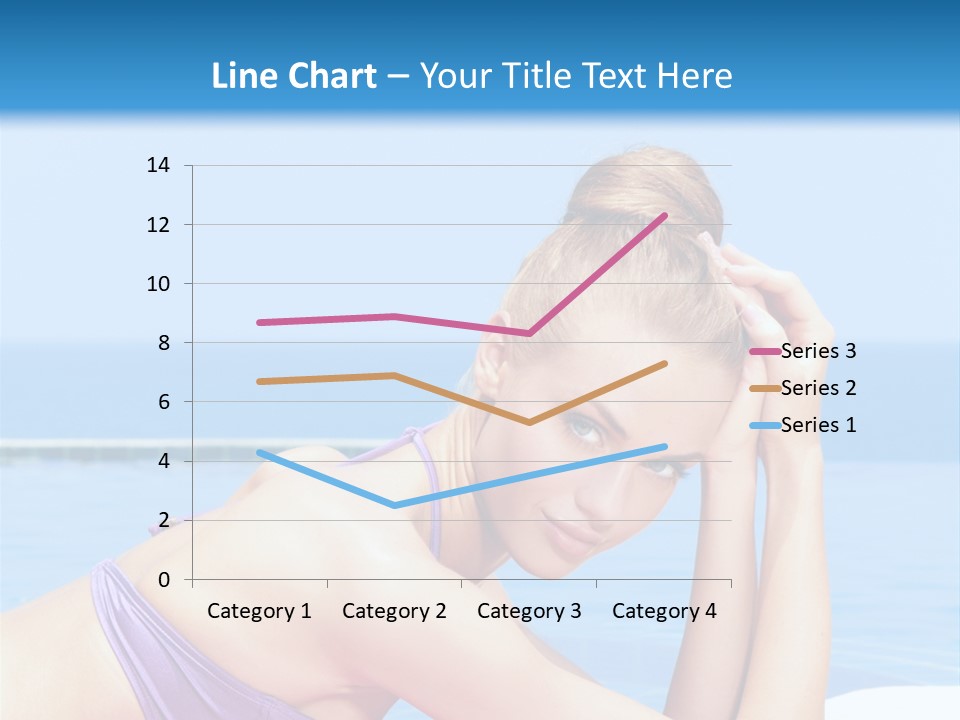 Sunshine Beautiful Laying PowerPoint Template