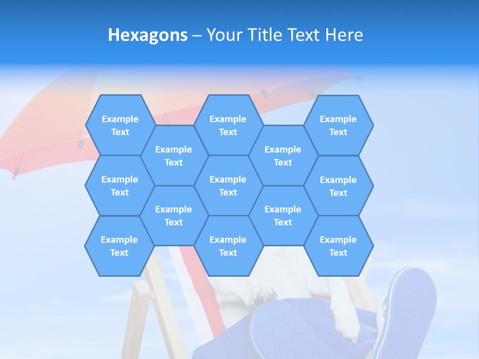 Shade Parasol Baby PowerPoint Template