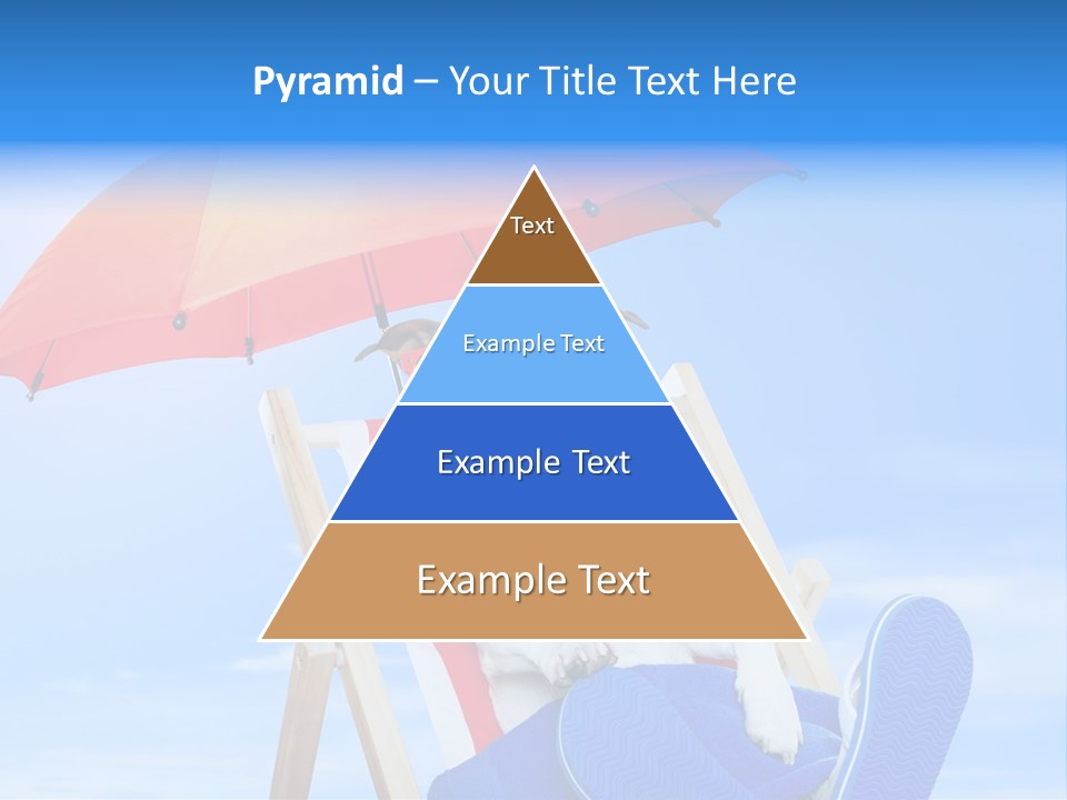Shade Parasol Baby PowerPoint Template