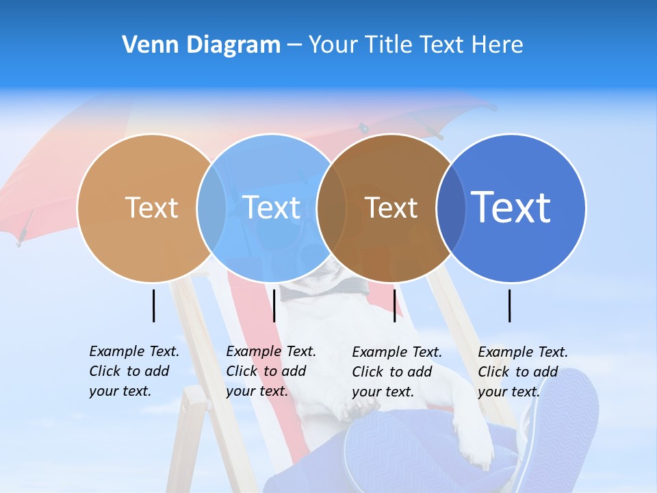 Shade Parasol Baby PowerPoint Template