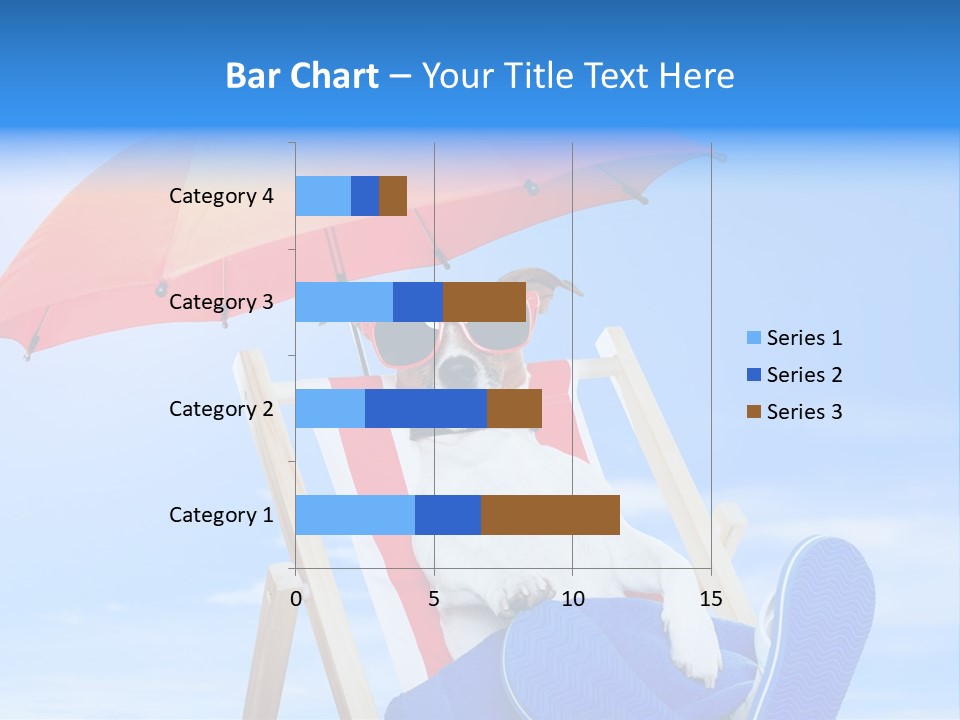 Shade Parasol Baby PowerPoint Template