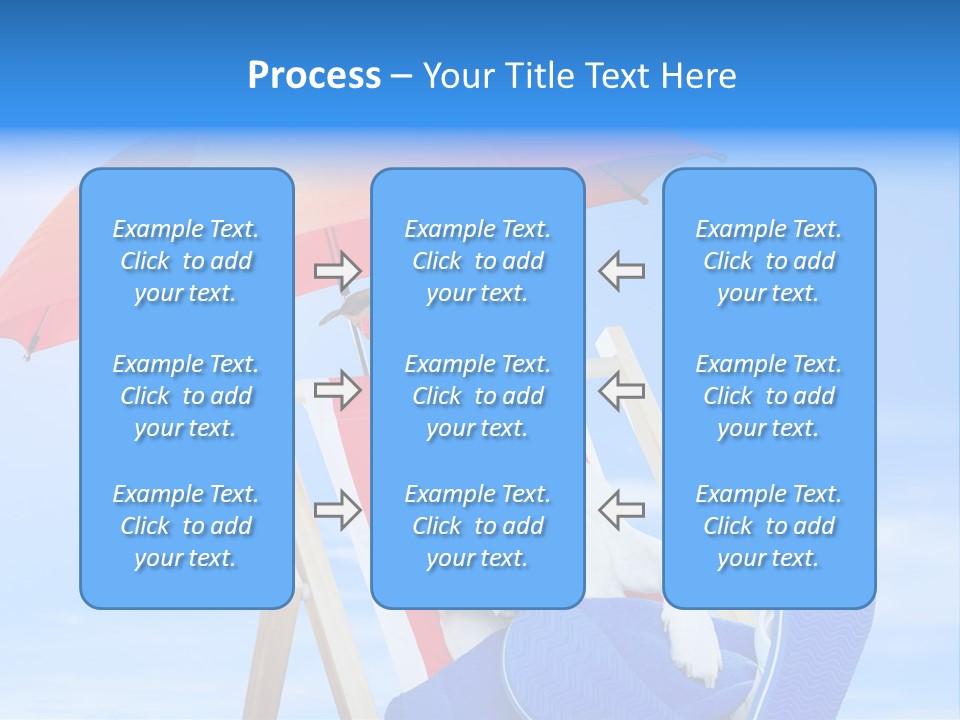 Shade Parasol Baby PowerPoint Template