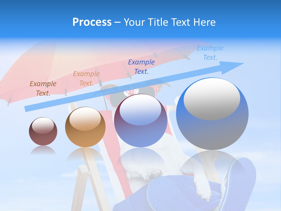 Shade Parasol Baby PowerPoint Template