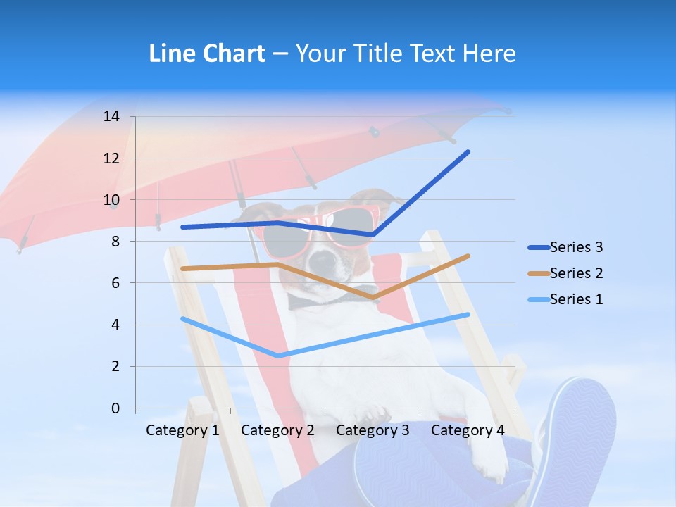 Shade Parasol Baby PowerPoint Template